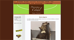Desktop Screenshot of dominiquecordel.com